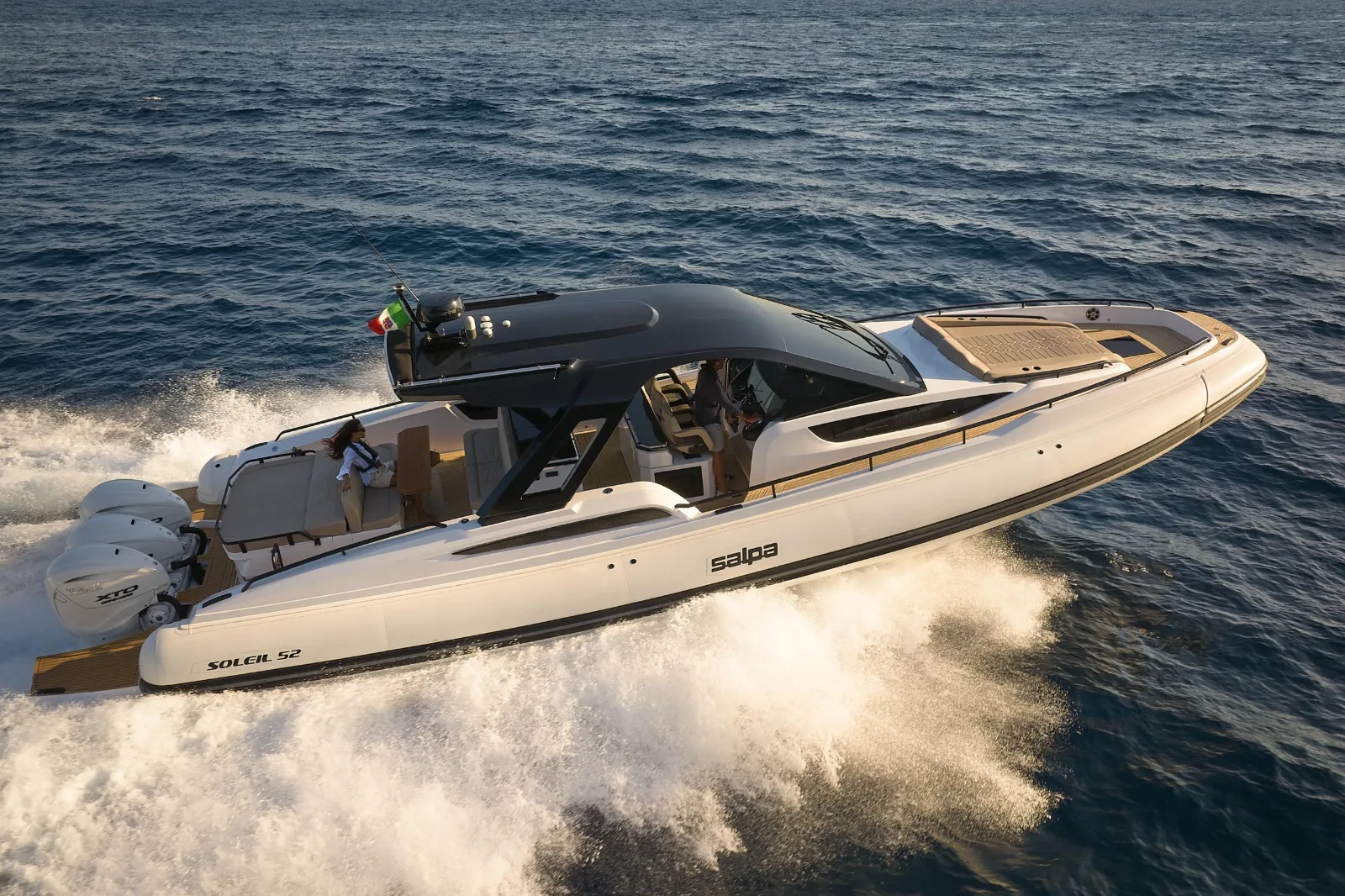 Bateau Salpa Soleil 52 en navigation